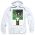 STAR TREK/TNG SEASON 3 EPISODE 26 - ADULT PULLOVER HOODIE - WHITE