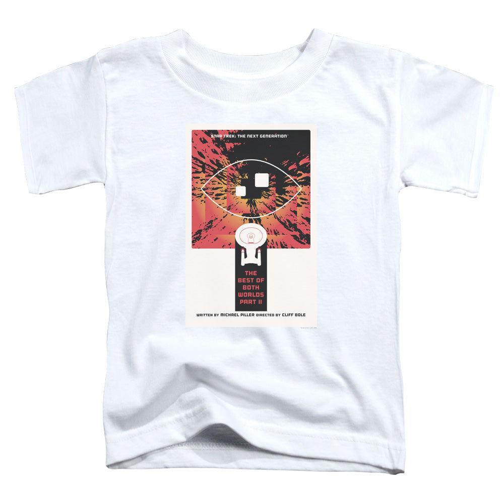 STAR TREK/TNG SEASON 4 EPISODE 1 - S/S TODDLER TEE - WHITE