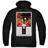 STAR TREK/TNG SEASON 4 EPISODE 1 - ADULT PULLOVER HOODIE - BLACK
