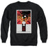 STAR TREK/TNG SEASON 4 EPISODE 1 - ADULT CREWNECK SWEATSHIRT - BLACK
