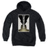 STAR TREK/TNG SEASON 4 EPISODE 3 - YOUTH PULLOVER HOODIE - BLACK