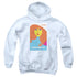 STAR TREK/TNG SEASON 4 EPISODE 5 - YOUTH PULLOVER HOODIE - WHITE