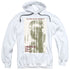 STAR TREK/TNG SEASON 4 EPISODE 6 - ADULT PULLOVER HOODIE - WHITE