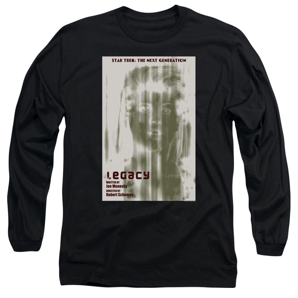 STAR TREK/TNG SEASON 4 EPISODE 6 - L/S ADULT 18/1 - BLACK