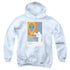 STAR TREK/TNG SEASON 4 EPISODE 8 - YOUTH PULLOVER HOODIE - WHITE