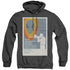 STAR TREK/TNG SEASON 4 EPISODE 8 - ADULT HEATHER HOODIE - BLACK