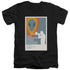 STAR TREK/TNG SEASON 4 EPISODE 8 - S/S ADULT V-NECK 30/1 - BLACK
