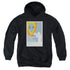 STAR TREK/TNG SEASON 4 EPISODE 8 - YOUTH PULLOVER HOODIE - BLACK