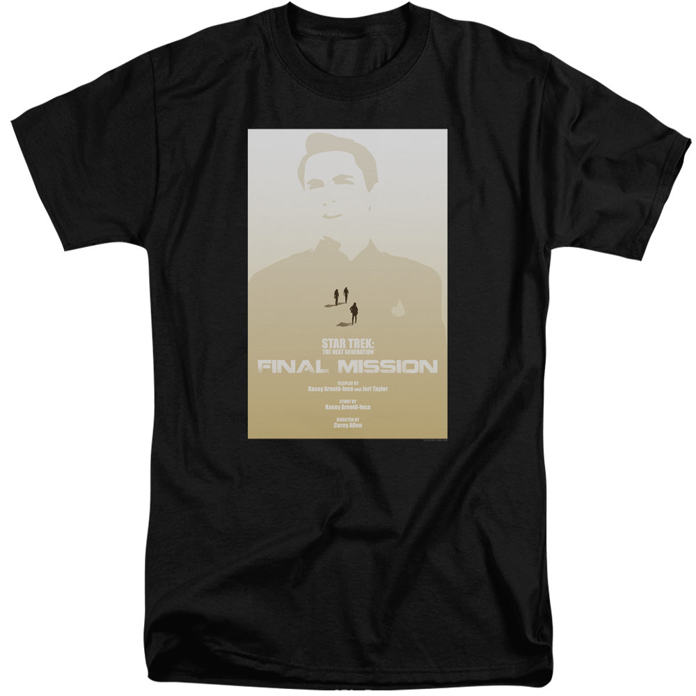 STAR TREK/TNG SEASON 4 EPISODE 9 - S/S ADULT TALL 18/1 - BLACK