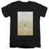 STAR TREK/TNG SEASON 4 EPISODE 9 - S/S ADULT V-NECK 30/1 - BLACK