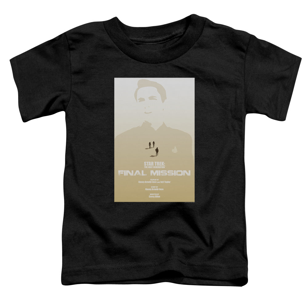 STAR TREK/TNG SEASON 4 EPISODE 9 - S/S TODDLER TEE - BLACK