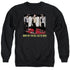 STAR TREK/BEAM ME OUT - ADULT CREWNECK SWEATSHIRT - BLACK