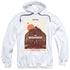 STAR TREK/TNG SEASON 4 EPISODE 12 - ADULT PULLOVER HOODIE - WHITE