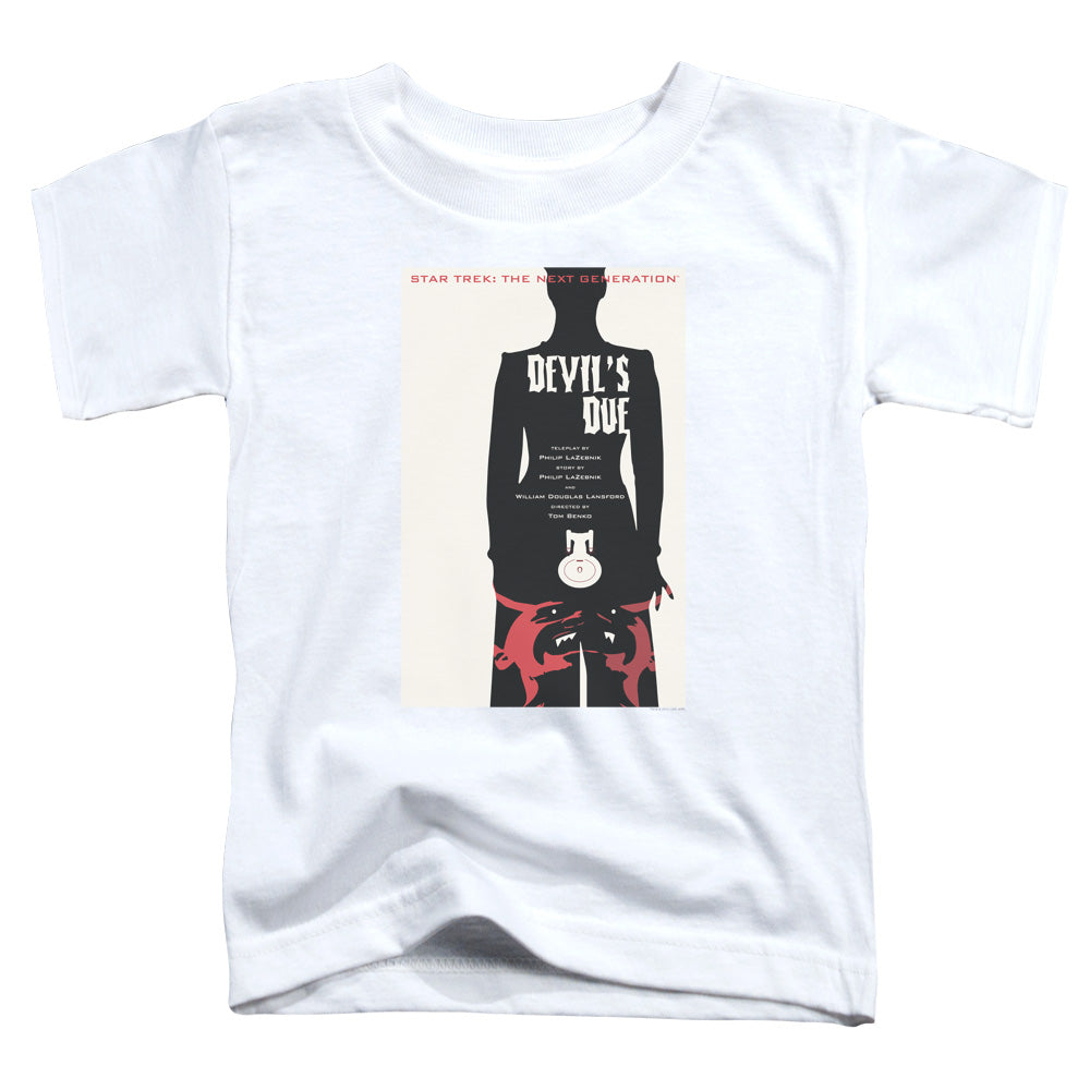 STAR TREK/TNG SEASON 4 EPISODE 13 - S/S TODDLER TEE - WHITE