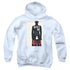 STAR TREK/TNG SEASON 4 EPISODE 13 - YOUTH PULLOVER HOODIE - WHITE