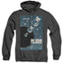 STAR TREK/TNG SEASON 4 EPISODE 14 - ADULT HEATHER HOODIE - BLACK