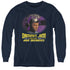 STAR TREK/NOT A HAIR DRESSER - YOUTH LONG SLEEVE TEE - NAVY