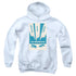 STAR TREK/TNG SEASON 4 EPISODE 21 - YOUTH PULLOVER HOODIE - WHITE