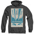 STAR TREK/TNG SEASON 4 EPISODE 21 - ADULT HEATHER HOODIE - BLACK