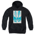 STAR TREK/TNG SEASON 4 EPISODE 21 - YOUTH PULLOVER HOODIE - BLACK