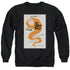 STAR TREK/TNG SEASON 4 EPISODE 23 - ADULT CREWNECK SWEATSHIRT - BLACK