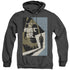 STAR TREK/TNG SEASON 4 EPISODE 24 - ADULT HEATHER HOODIE - BLACK
