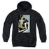 STAR TREK/TNG SEASON 4 EPISODE 24 - YOUTH PULLOVER HOODIE - BLACK