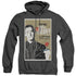 STAR TREK/TNG SEASON 4 EPISODE 25 - ADULT HEATHER HOODIE - BLACK