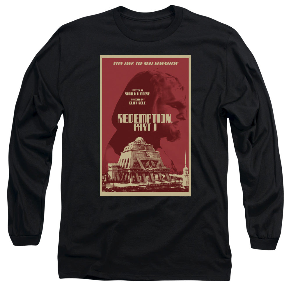 STAR TREK/TNG SEASON 4 EPISODE 26 - L/S ADULT 18/1 - BLACK