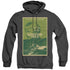 STAR TREK/TNG SEASON 5 EPISODE 1 - ADULT HEATHER HOODIE - BLACK