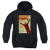 STAR TREK/TNG SEASON 5 EPISODE 2 - YOUTH PULLOVER HOODIE - BLACK