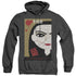 STAR TREK/TNG SEASON 5 EPISODE 3 - ADULT HEATHER HOODIE - BLACK