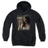 GHOST WHISPERER/ETHEREAL - YOUTH PULLOVER HOODIE - BLACK