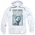 STAR TREK/TNG SEASON 5 EPISODE 4 - ADULT PULLOVER HOODIE - WHITE