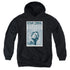 STAR TREK/TNG SEASON 5 EPISODE 4 - YOUTH PULLOVER HOODIE - BLACK