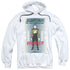 STAR TREK/TNG SEASON 5 EPISODE 5 - ADULT PULLOVER HOODIE - WHITE