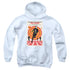 STAR TREK/TNG SEASON 5 EPISODE 6 - YOUTH PULLOVER HOODIE - WHITE
