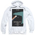 STAR TREK/TNG SEASON 5 EPISODE 7 - ADULT PULLOVER HOODIE - WHITE