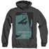 STAR TREK/TNG SEASON 5 EPISODE 8 - ADULT HEATHER HOODIE - BLACK