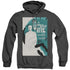 STAR TREK/TNG SEASON 5 EPISODE 9 - ADULT HEATHER HOODIE - BLACK