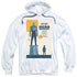 STAR TREK/TNG SEASON 5 EPISODE 11 - ADULT PULLOVER HOODIE - WHITE