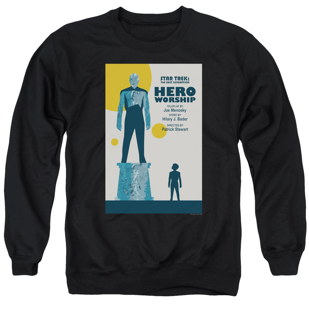 STAR TREK/TNG SEASON 5 EPISODE 11 - ADULT CREWNECK SWEATSHIRT - BLACK