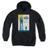 STAR TREK/TNG SEASON 5 EPISODE 11 - YOUTH PULLOVER HOODIE - BLACK