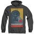 STAR TREK/TNG SEASON 5 EPISODE 13 - ADULT HEATHER HOODIE - BLACK
