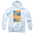STAR TREK/TNG SEASON 5 EPISODE 14 - YOUTH PULLOVER HOODIE - WHITE