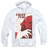 STAR TREK/TNG SEASON 5 EPISODE 15 - ADULT PULLOVER HOODIE - WHITE