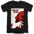 STAR TREK/TNG SEASON 5 EPISODE 15 - S/S ADULT V-NECK 30/1 - BLACK