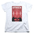 STAR TREK/TNG SEASON 5 EPISODE 16 - S/S WOMENS TEE - WHITE