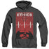 STAR TREK/TNG SEASON 5 EPISODE 16 - ADULT HEATHER HOODIE - BLACK