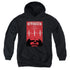 STAR TREK/TNG SEASON 5 EPISODE 16 - YOUTH PULLOVER HOODIE - BLACK